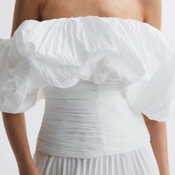 Acler "Arahura" Midi Dress in Ivory (NWT) - Picture 2 of 5